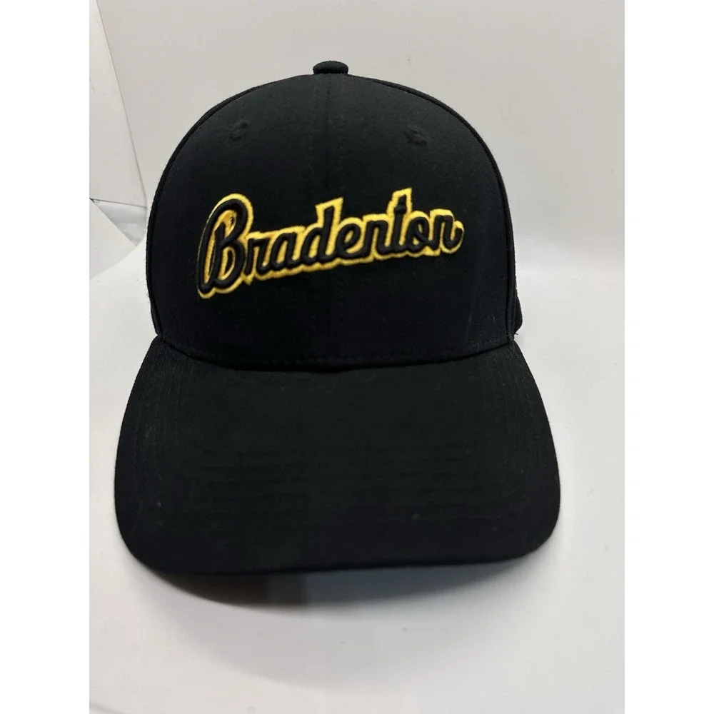 Bradenton Marauders Black‎ Adjustable Hat Cap Embroidered MiLB Snapback
